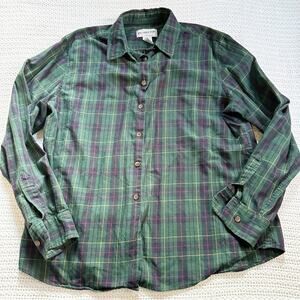 Vintage Pendleton Women’s Button Down Plaid Blouse